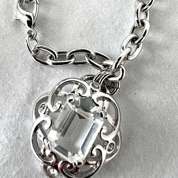 SWAROVSKI vintage necklace and bracelet set in silver❤️ - Picture 2 of 8